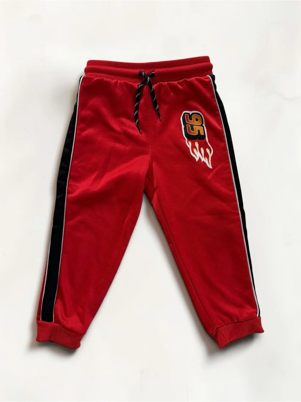 DISNEY PIXAR EUC Cars Lightening McQueen 2PC Track Suit